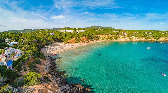 Het noorden van Ibiza