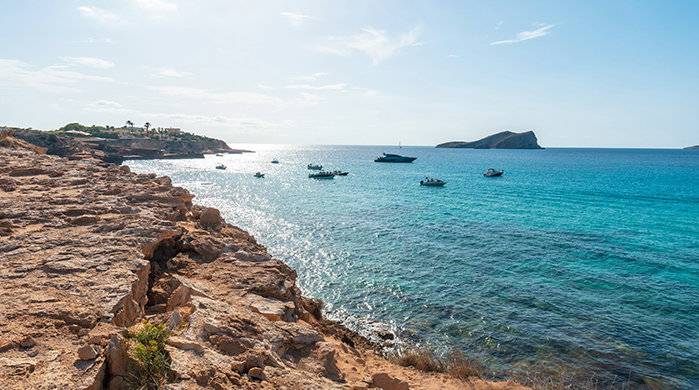 Zuid en zuidwesten van Ibiza