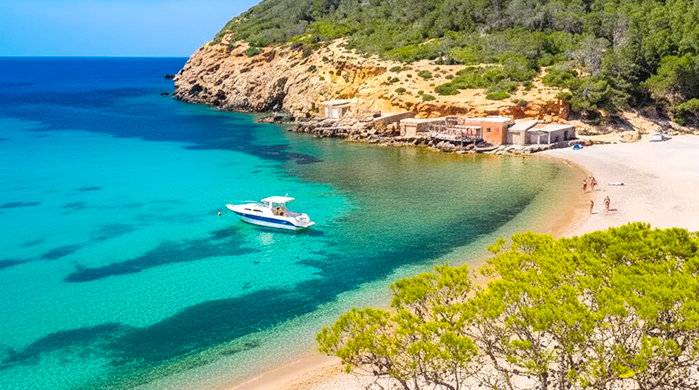 Het westen van Ibiza